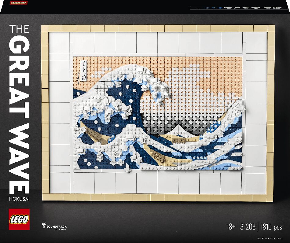 31208 - Hokusai, la Grande vague - LEGO® ART