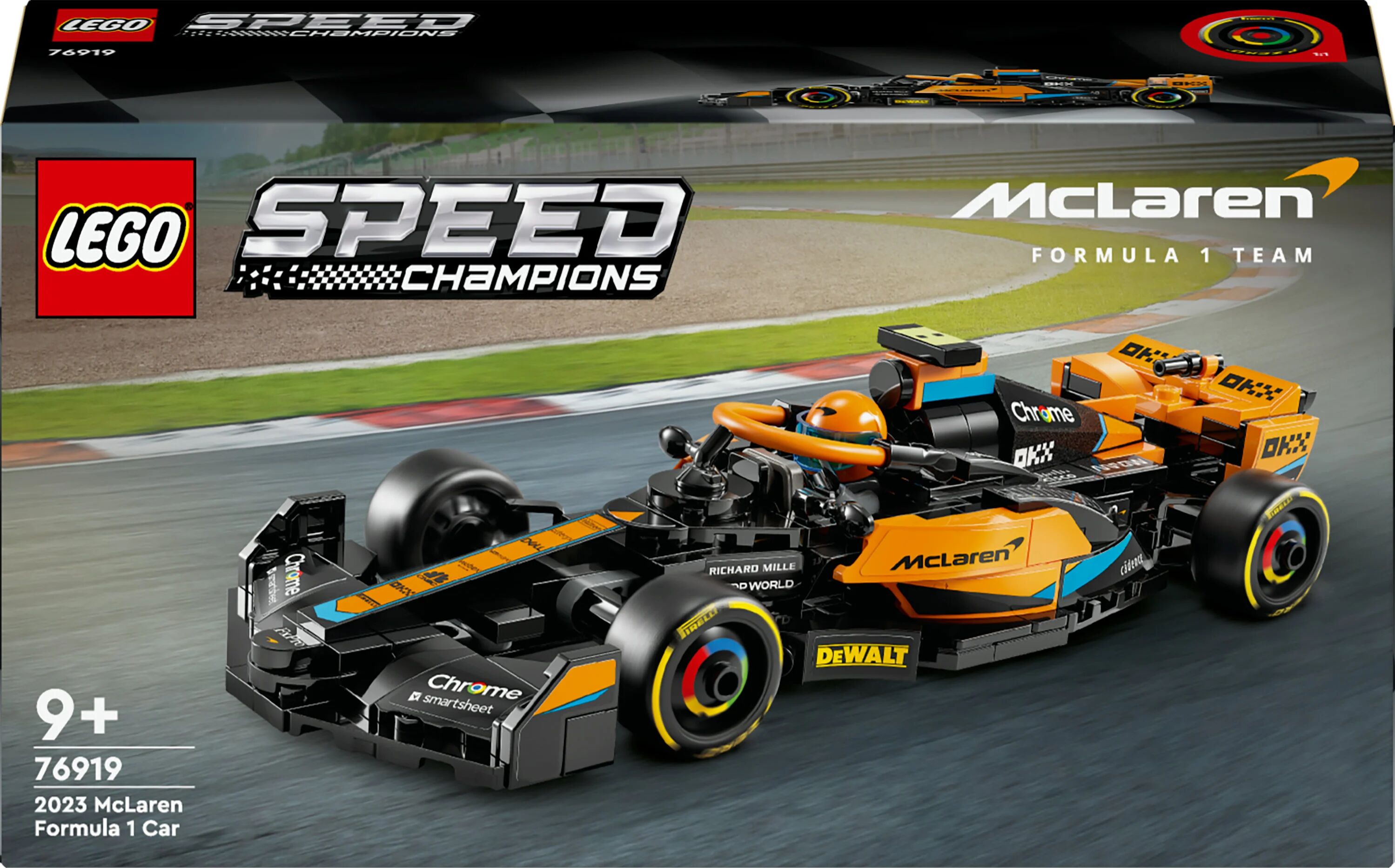 76919 - La voiture de course de Formule 1 McLaren 2023 - LEGO® Speed Champions