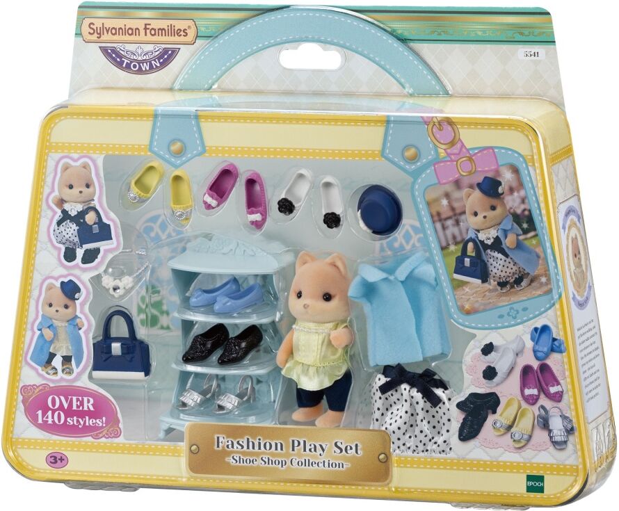 La valisette de mode et grande sœur chien caramel - Sylvanian Families - 5541