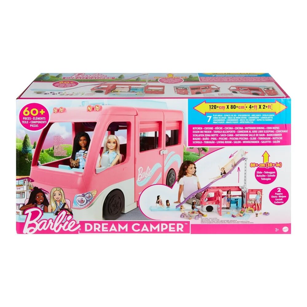 Barbie - Coffret camping-car transformable