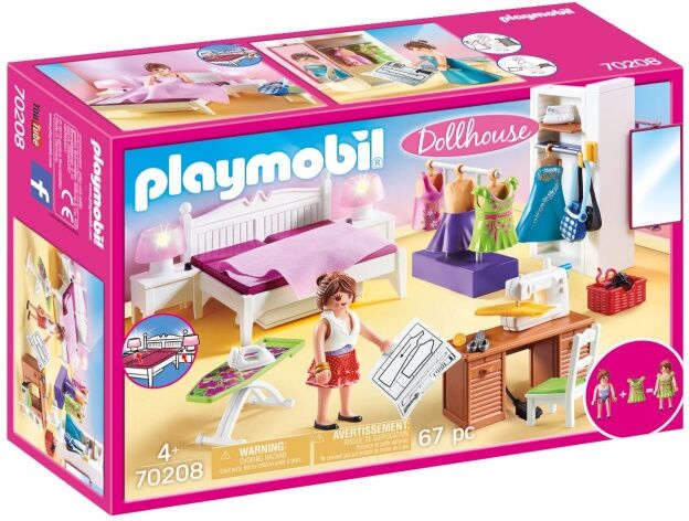 - Chambre avec espace couture - 70208 - Playmobil® Dollhouse