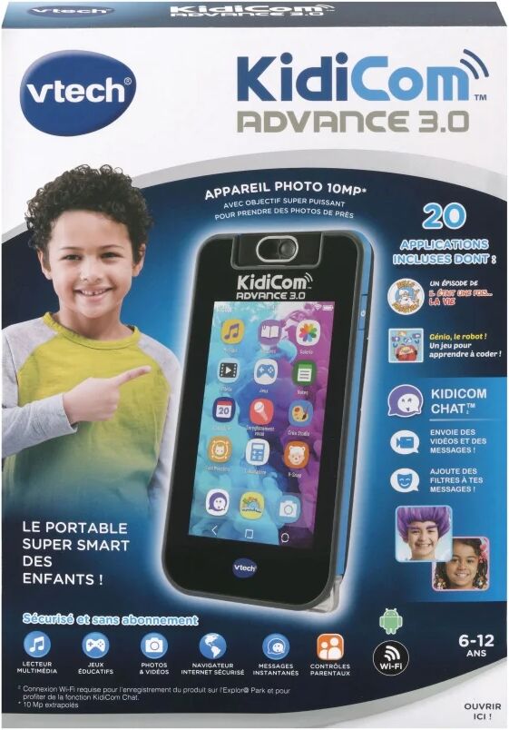 Appareil photo Kidicom Advance 3.0 - noir - Vtech