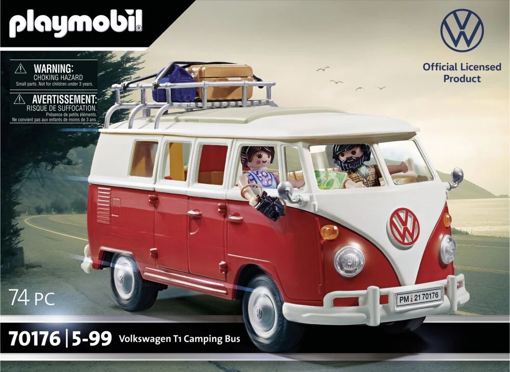 - Volkswagen t1 camping bus - 70176 - Playmobil® Volkswagen