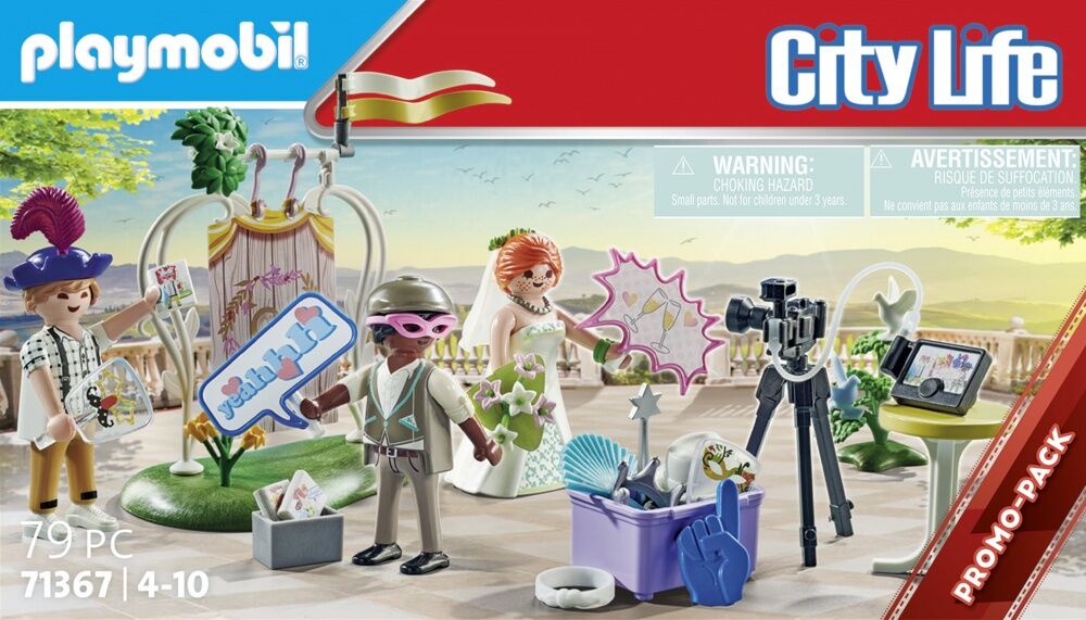 - Couple de mariés et appareil photo - 71367 - Playmobil® City life