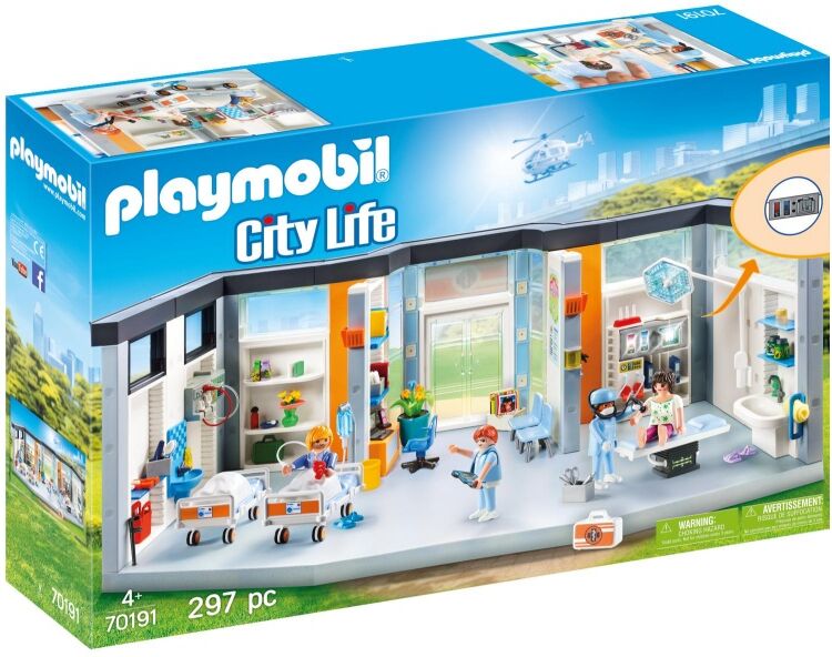 Clinique équipée - Playmobil L'hôpital - 70191