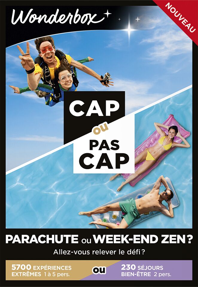 Coffret cadeau - Parachute ou week-end cool