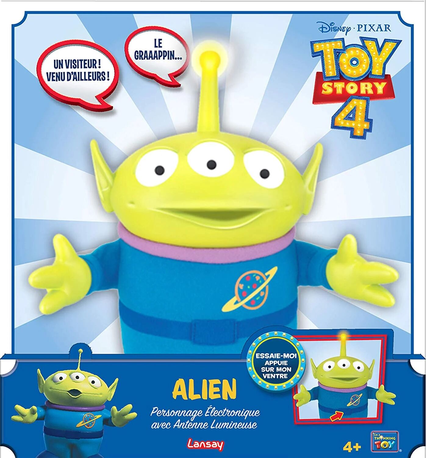 Toy Story 4 - Alien Electronique - Lansay