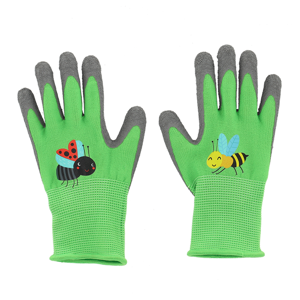 Gants de jardin pour enfant  - Motif insectes