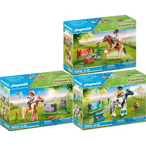 Playmobil – Country – 70514+70515+70516