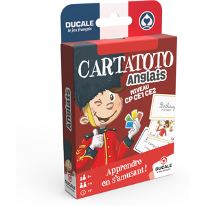 Le Jeu Francais : Cartatoto Anglais - Eco Format