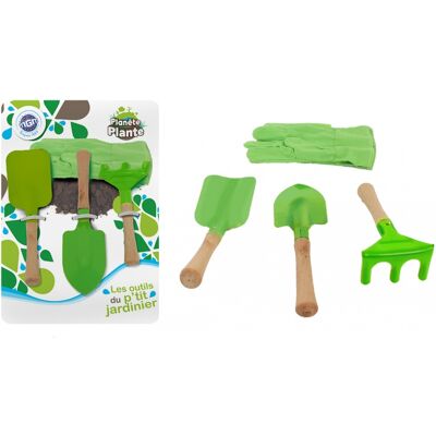 Kit les outils du p'tit jardinier - 3 pièces +