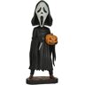 Scream - Figurine Head Knocker Ghost Face with Pumpkin 20 cm