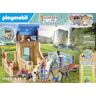 - Amelia & Whisper avec box pour chevaux - 71353 - Playmobil® Horses of waterfall