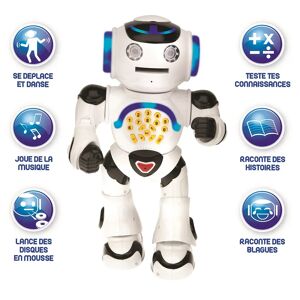 POWERMAN® Robot Interactif pour Jouer et Apprendre avec télécommande (Français)