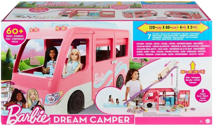 Barbie - Coffret camping-car transformable