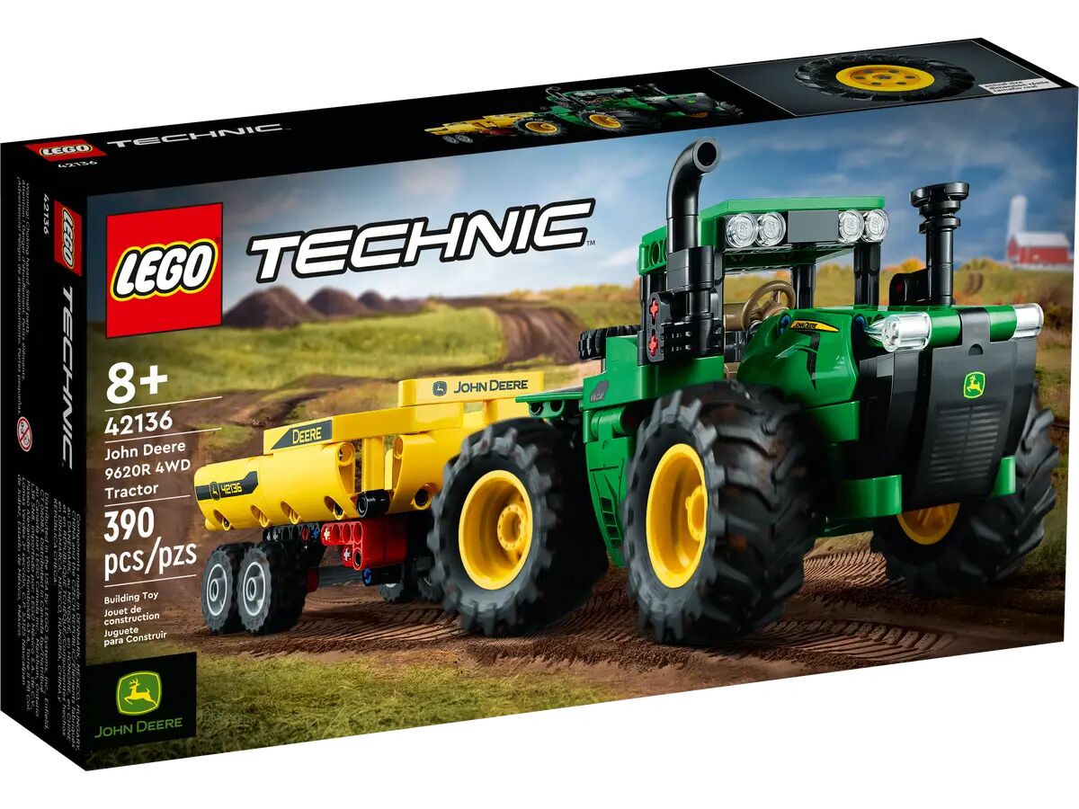 42136 - Tracteur John Deere 9620R 4WD - LEGO® Technic