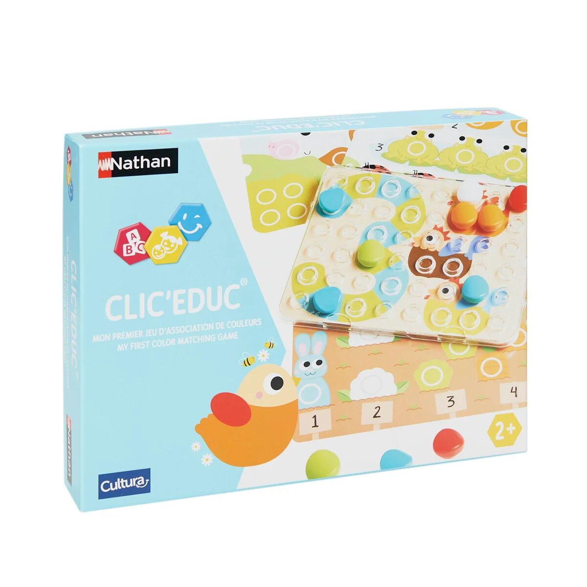 CLIC'EDUC® Mon premier jeu pour apprendre et reconnaître les couleurs - Cultura