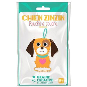 Kit peluche à coudre - Chien Zinzin