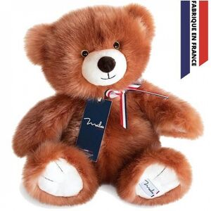 L ours francais 35cm - Marron glace