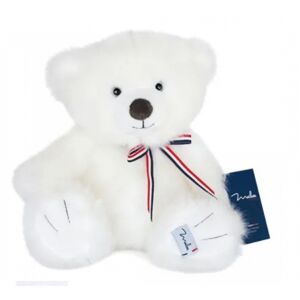 L ours francais en peluche couleur marine MA0121