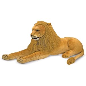 Peluche géante Lion