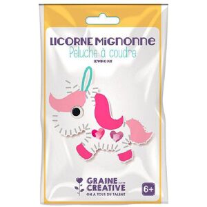 Kit peluche à coudre - Licorne Mignonne