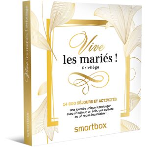 Coffret cadeau - Vive les mariés - 1 séjour ou 1 activité romantique pour 2 personnes