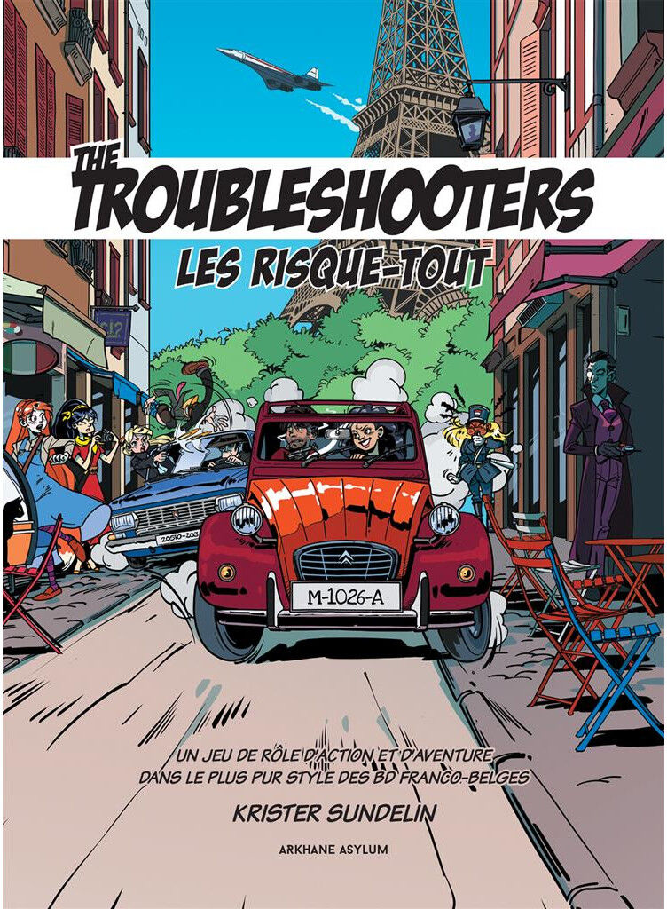 The Troubleshooters, les risques-tout - Livre de base