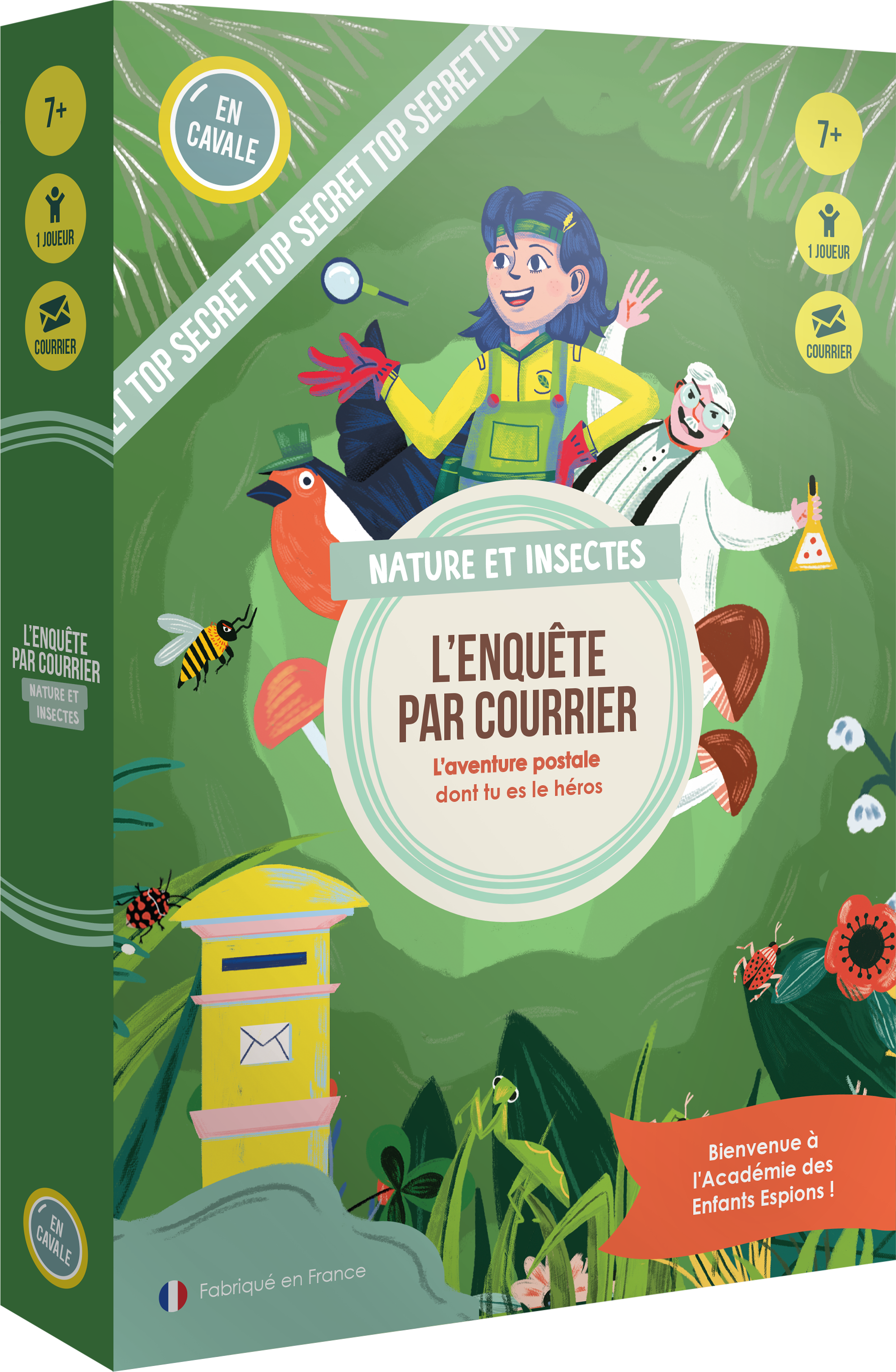 L'enquête par courrier En Cavale - Nature et insectes