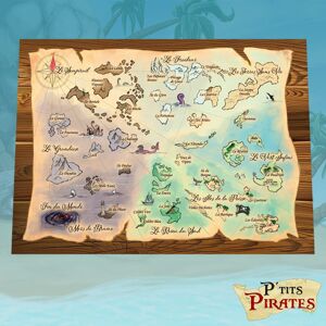 P'tits pirates - carte dame bleue