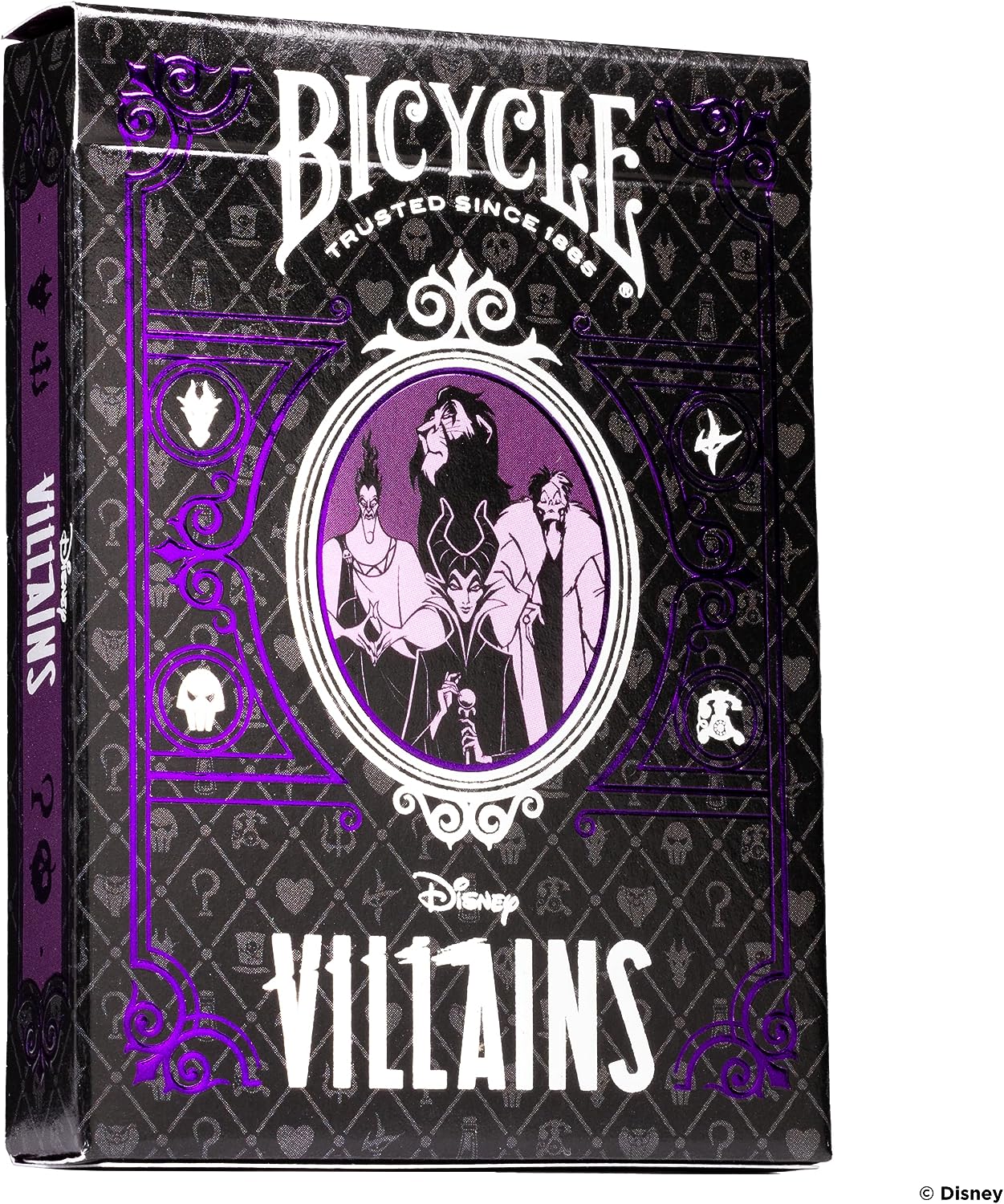 Jeu de cartes à jouer Ultimate Disney Villains Bicycle - 54 cartes