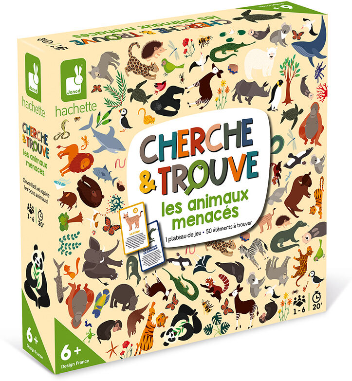 Jeu - Cherche et trouve les animaux menacés