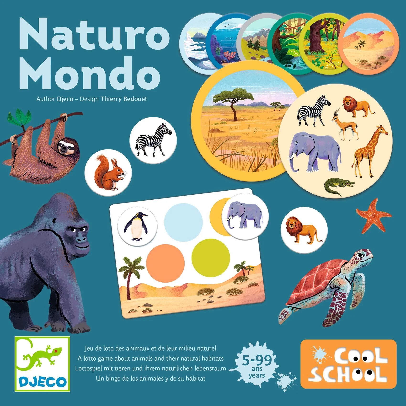 Naturo Mondo - Cool School - Djeco