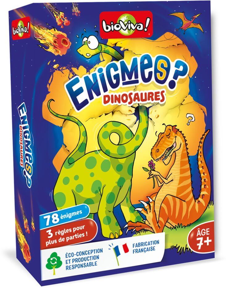 Enigmes - Dinosaures - Bioviva