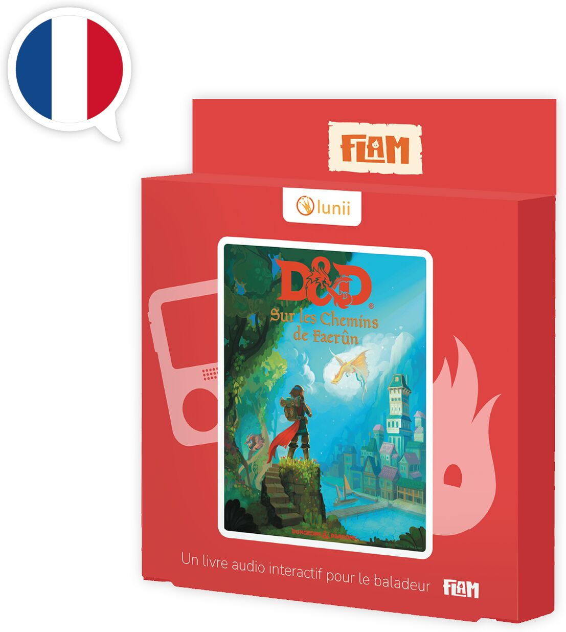 Donjons & Dragons - Livre audio interactif dès 9 ans à écouter sur le baladeur FLAM - Lunii