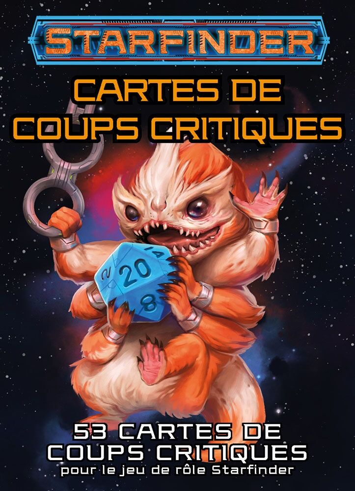 Starfinder - Cartes de coups critiques