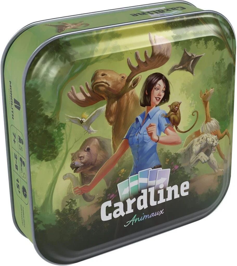 Jeu de cartes - Cardline - Animaux 2