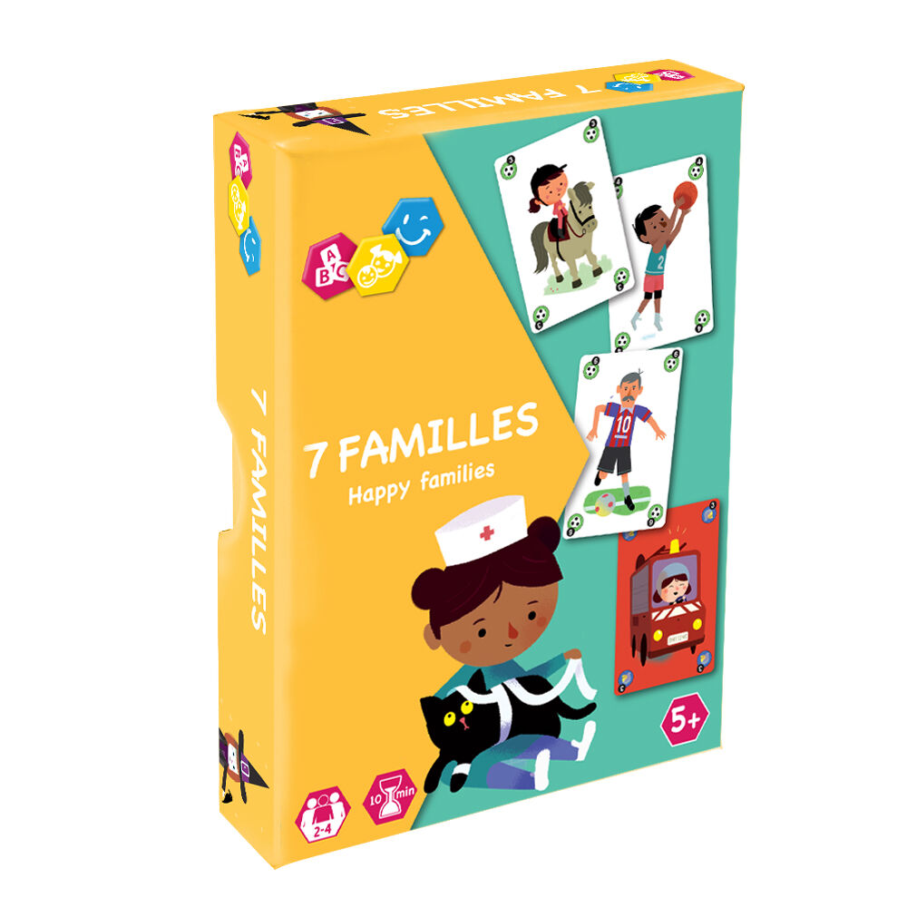 Jeu de cartes - 7 familles - Cultura by Djeco