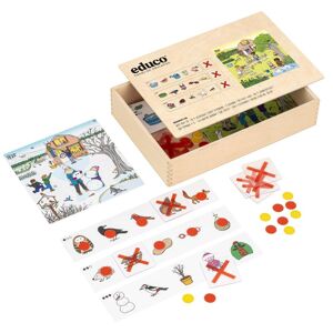 Nature - Ce qui manque - 4 saisons - jeu Montessori