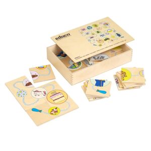 Apprendre Les Langues - Image Dominos - jeu Montessori