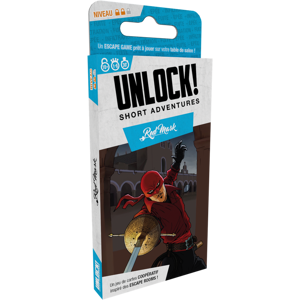 Jeu de carte - Unlock ! Short Adventures : Red Mask