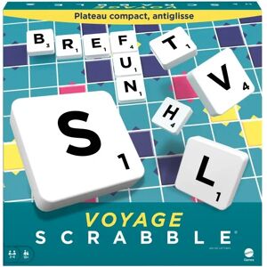 Mattel Games - Scrabble Voyage - Jeu de Société - 10 ans et + - Publicité