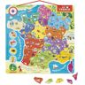 Puzzle France Magnétique 93 pcs (bois) - Nouvelles régions 2016