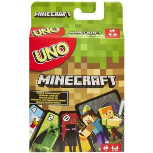 Mattel Games - Uno Minecraft - Jeu de cartes -