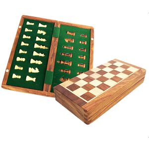 Jeu d'échecs pliable - 25 cm