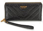 Portefeuille Guess JANIA CHEQUE ORGANIZER Noir Unique femmes