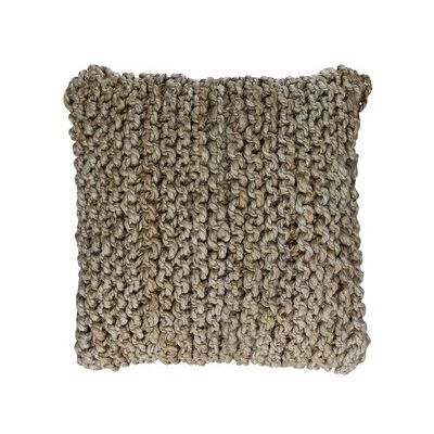 Oreiller Pomax NOURIO - Marron - 45x45 cm - Publicité Oreiller Pomax NOURIO - Marron - 45x45 cm - Publicité