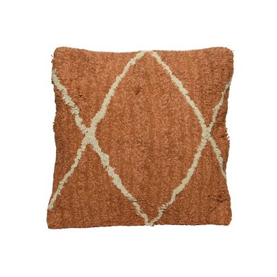 Coussins Decoris ORTIS Marron 45x45 cm - Publicité Coussins Decoris ORTIS Marron 45x45 cm - Publicité
