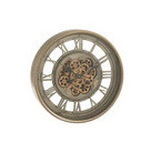 Horloge Murale Chiffres Romains - Métal/Verre - 60cm - Décoration Maison - Publicité Horloge Murale Chiffres Romains - Métal/Verre - 60cm - Décoration Maison - Publicité