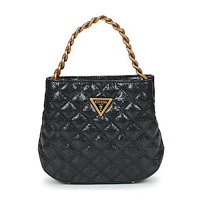 Sac à main Guess EIRE SMALL BUCKET Noir Unique femmes - Publicité Sac à main Guess EIRE SMALL BUCKET Noir Unique femmes - Publicité